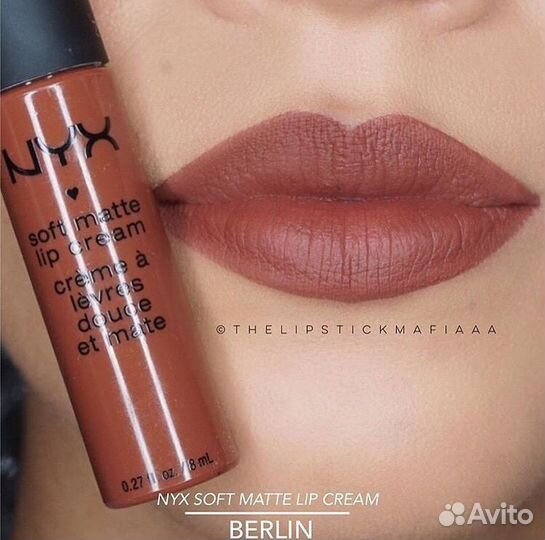 Матовая помада NYX soft matte lip cream