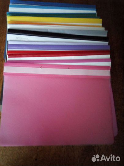 Файлы a4 с держателями/пластиковые