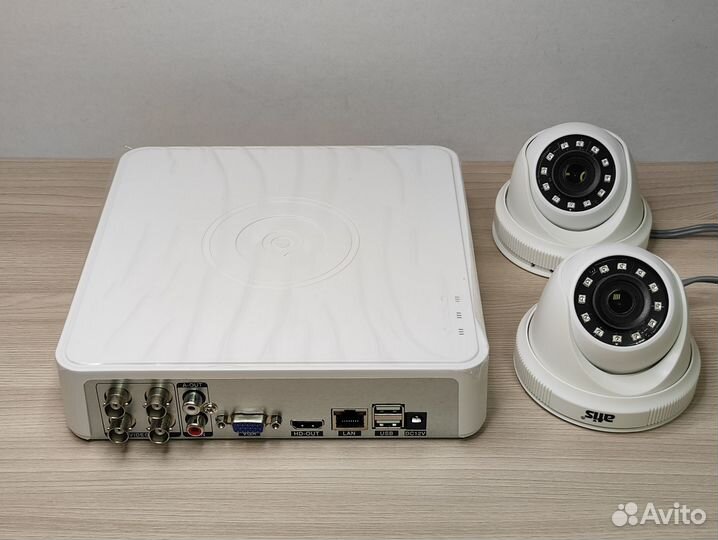 Комплект видеонаблюдения с установкой