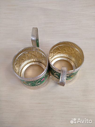 Подстаканник алюминиевый СССР