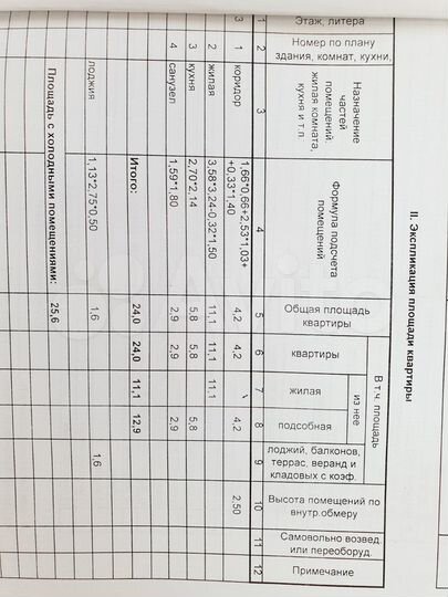 1-к. квартира, 24 м², 3/5 эт.