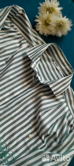 Женская рубашка Италия винтаж 1980-е