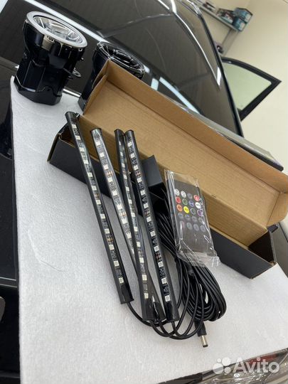 Светодиодная лента rgb 12вольт с пультом в салон