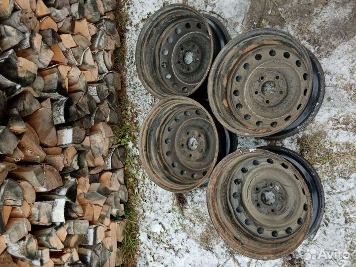 Оригинальные штампованные диски от Хонда Цивик 4д