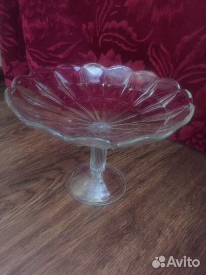 Ваза на ножке(фруктовница) СССР