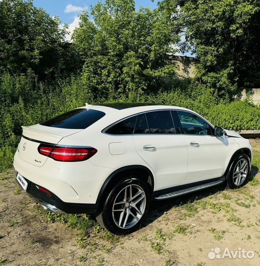 Mercedes-Benz GLE-класс Coupe 3.0 AT, 2017, битый, 113 123 км