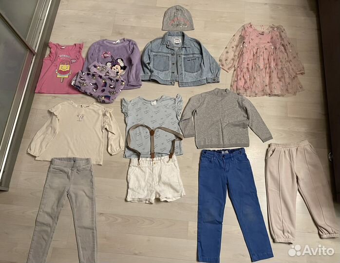 Вещи для девочки 110 zara
