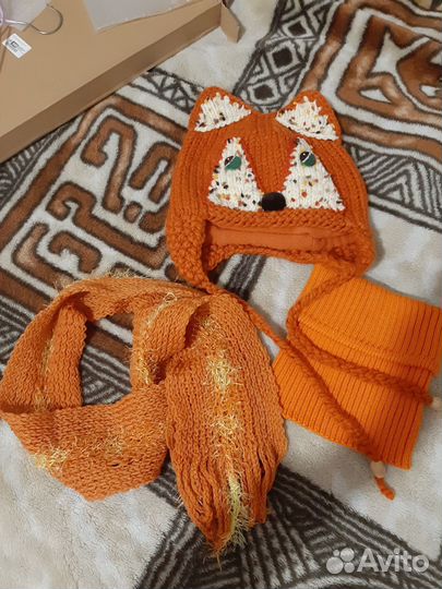 Шапка, шарф, снуд