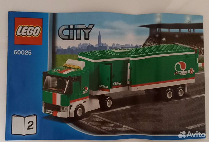 Lego city 60025 Грузовик Гран-при