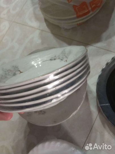 Тарелки,салатники Бормиоли, кружки Люминарк