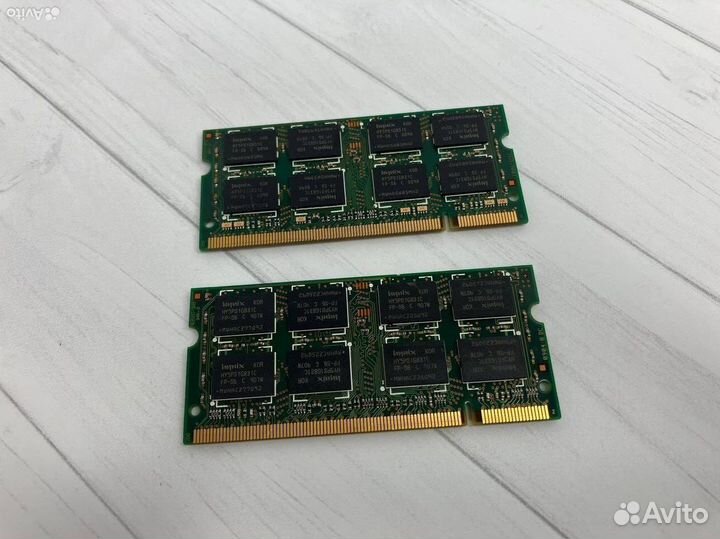 Оперативная память ddr2 - 4gb (2x2gb) для ноутбука