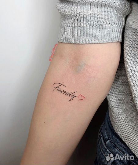 Мини-тату для девушек