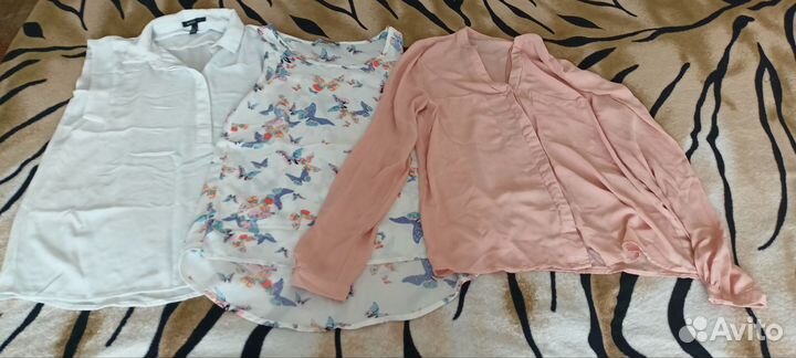 Женские вещи пакетом 42 44 блузки