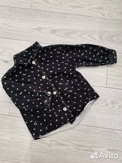 Джинсовая куртка zara для девочки