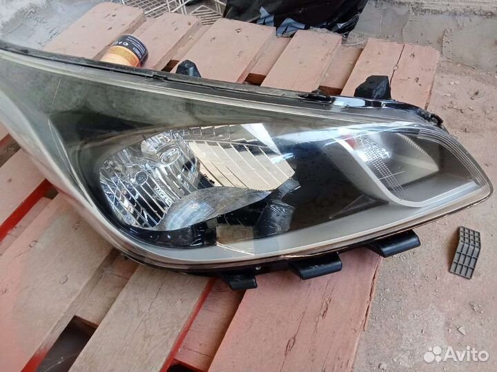 Передние фары на kia rio