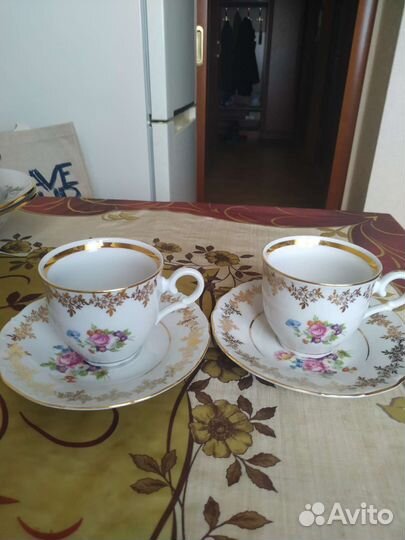 Чашка с блюдцем 2 шт