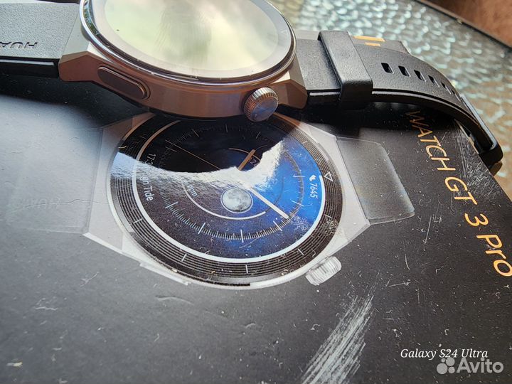 Смарт часы huawei watch gt 3 pro titanium