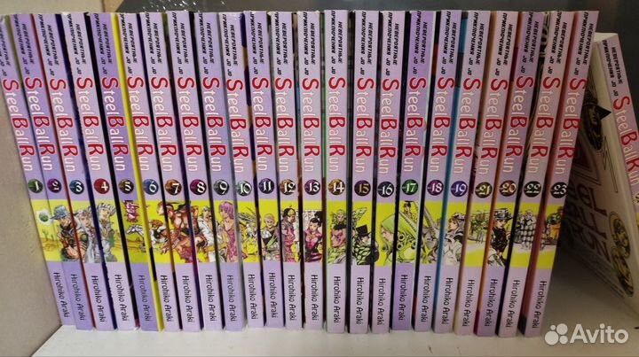 Манга JoJo 7 часть