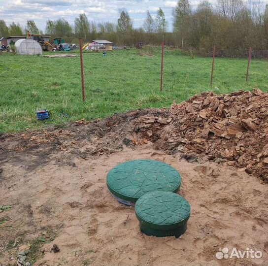 Установка септика за 1 день