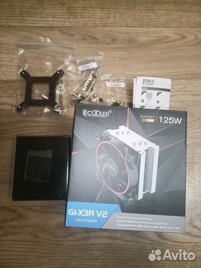 Кулер pccooler GI-X3R V2 RED