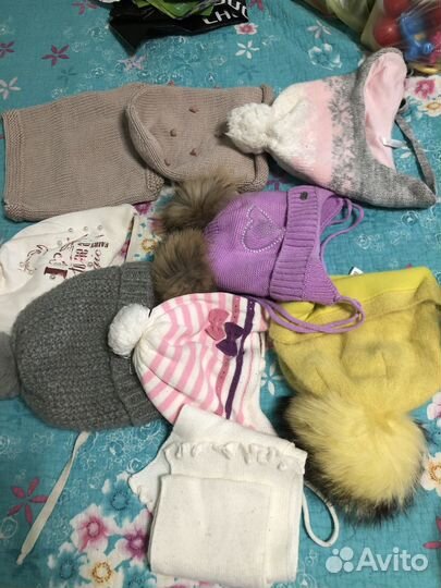 Теплые вещи для девочки от 4 лет
