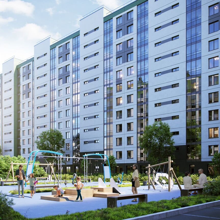 2-к. квартира, 59 м², 9/12 эт.