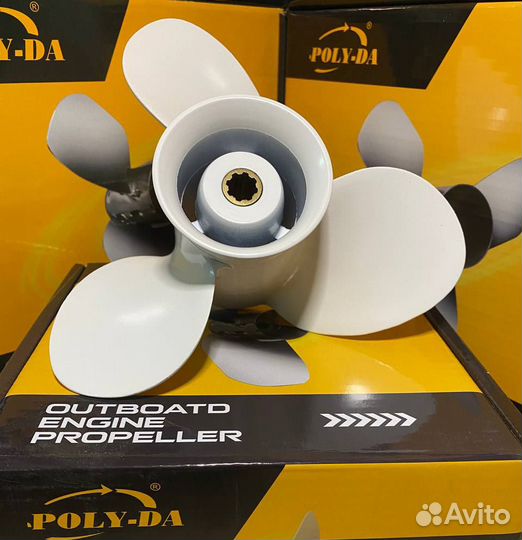 Винт Гребной Yamaha 9.9-15, 9 1/4x12