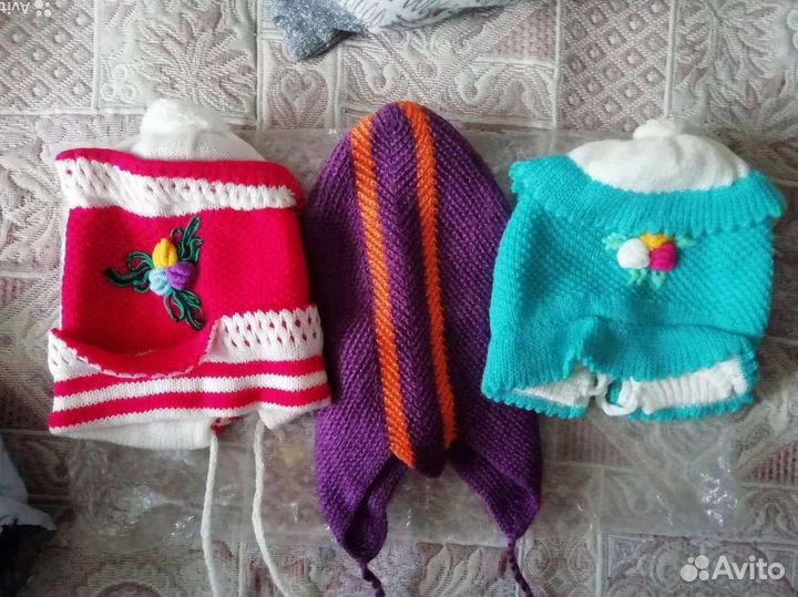 Шапочки для новорождённых