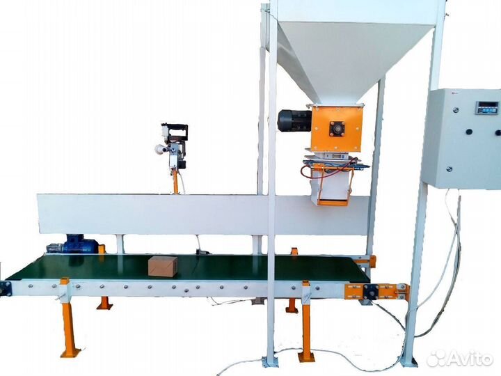 Дозатор весовой фасовщик упаковщик в мешки пакеты