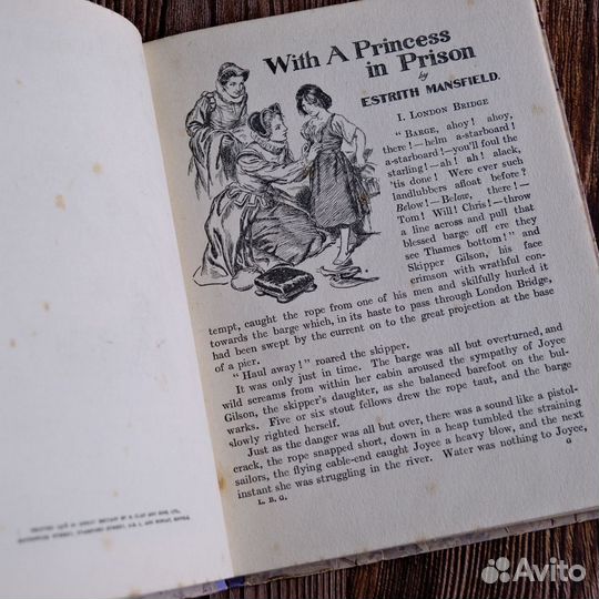 Старинная книга на английском языке