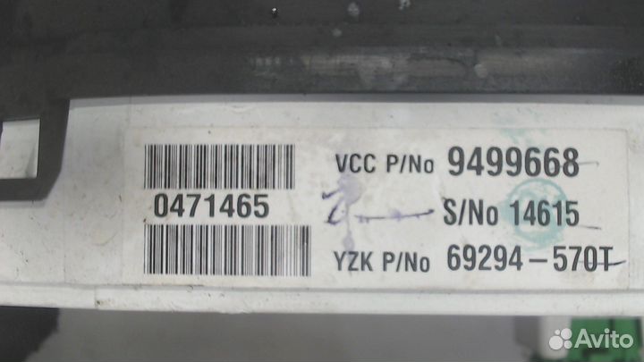 Щиток приборов Volvo V70, 2001
