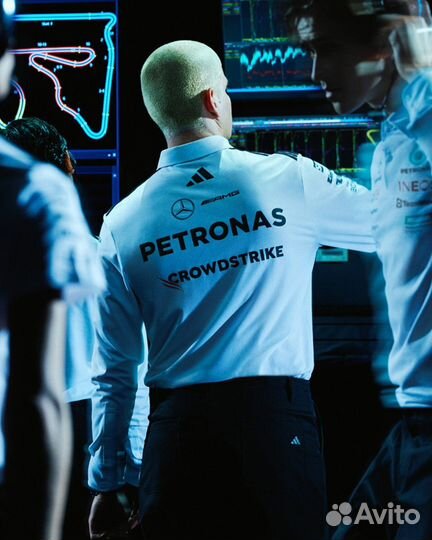 Adidas x Mercedes-AMG Petronas F1 поло,футболка