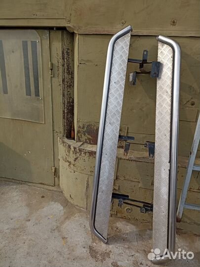 Пороги подножки нержавеющие Мазда сх5