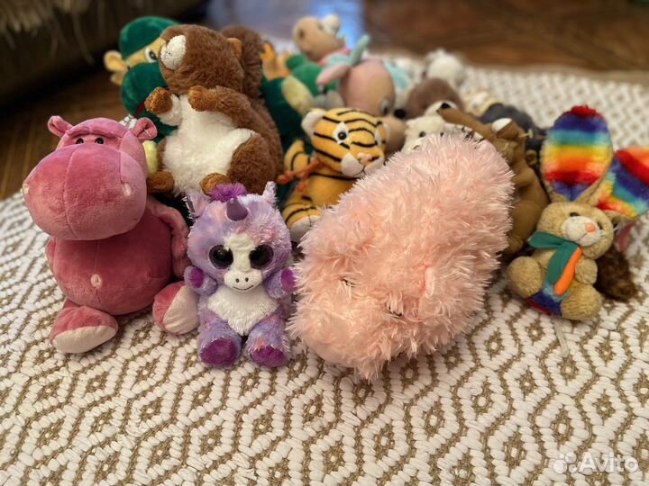 Детские мягкие игрушки бу