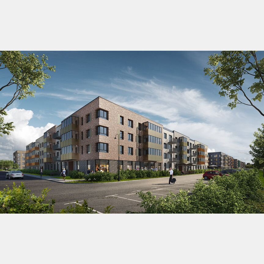 1-к. квартира, 34,7 м², 1/4 эт.