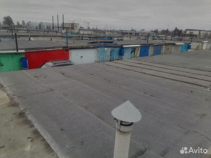 Ремонт кровли крыши гаража, боксов