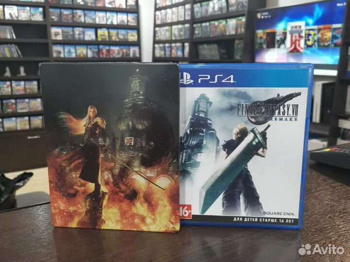 Final Fantasy VII Remake Deluxe Edition (PS4) Б/У