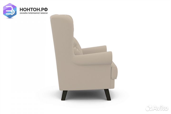 Кресло Комфорт-2 велюр бежевый