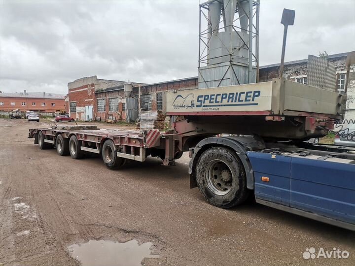 Полуприцеп трал (тяжеловоз) СпецПрицеп 9942L4, 2018