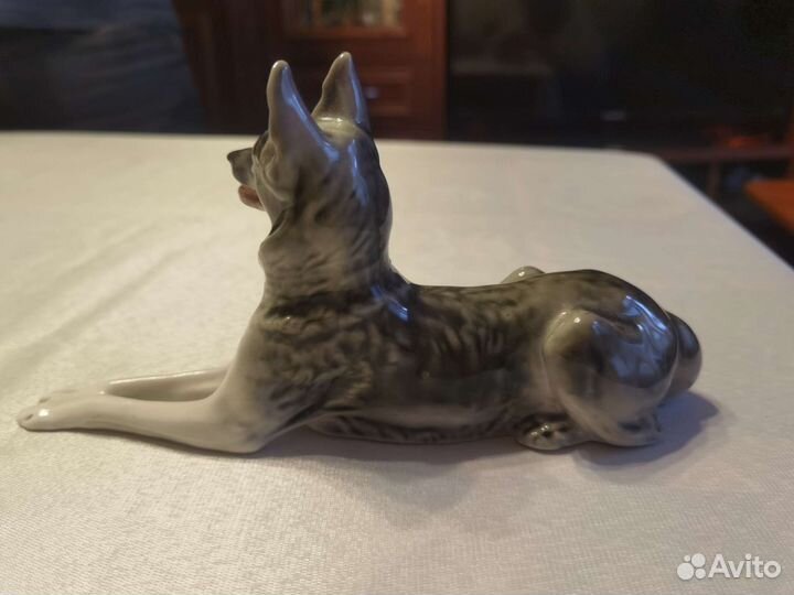 Фарфоровые статуэтки СССР собаки