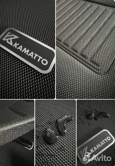 Kamatto PRO - 3D авто коврики Toyota Prius 2015+