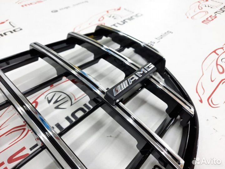 Решетка Mercedes V-Class W447 GT Chrome Рестайлинг