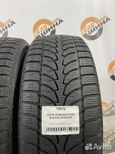 Bridgestone Blizzak LM-80 Evo 225/55 R18