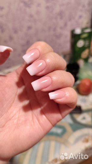 Маникюр гель лак
