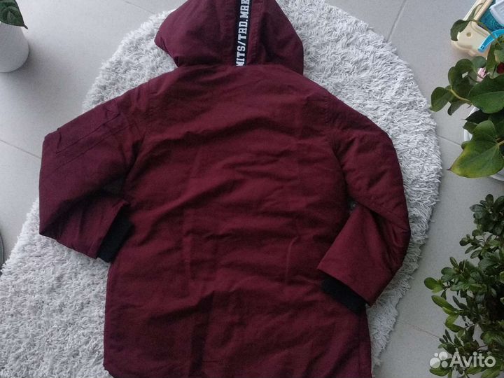 Парка для мальчика демисезон, р140