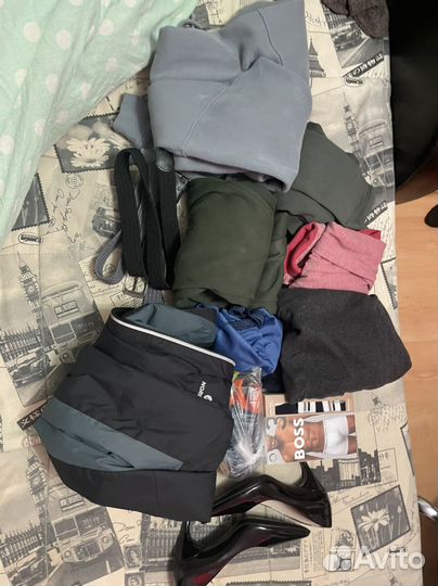 Вещи мужские б/у мешок