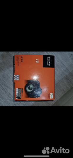 Фотоаппарат sony a58