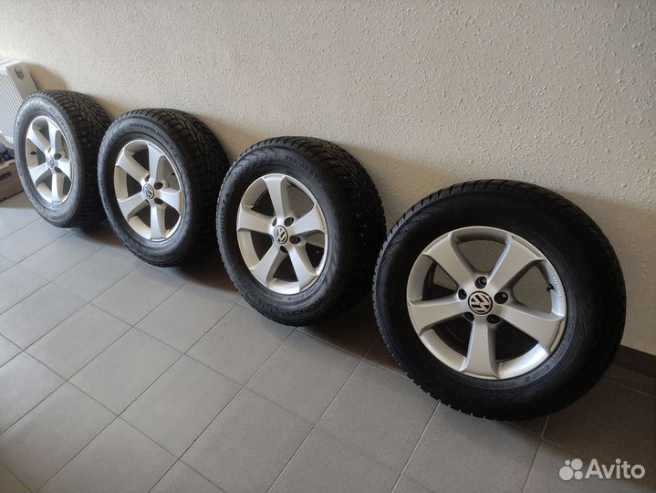 Колеса в сборе r16 зимние
