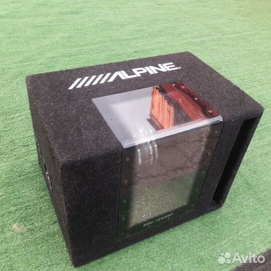 Сабвуфер Alpine SBG-1244BP