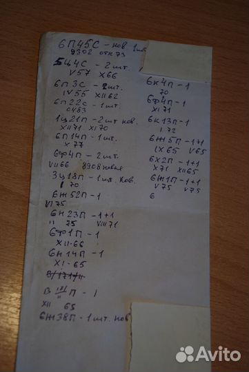 Радиолампы. Сделано в СССР